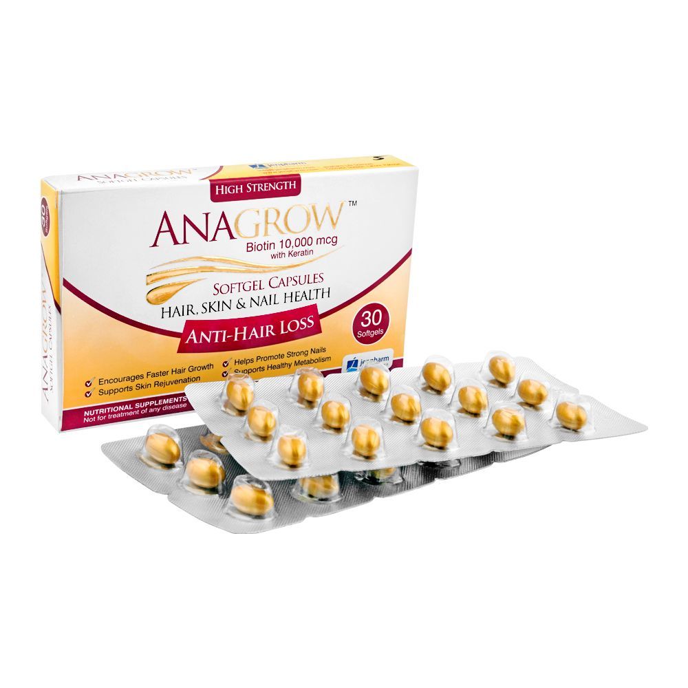 Jenpharm Anagrow Anti Hair-Loss Capsule 30S