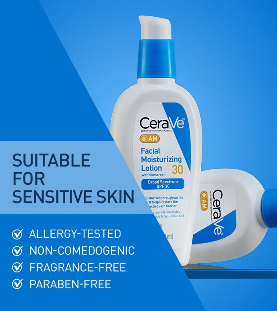 CeraVe AM Facial Moisturizing Lotion SPF 30