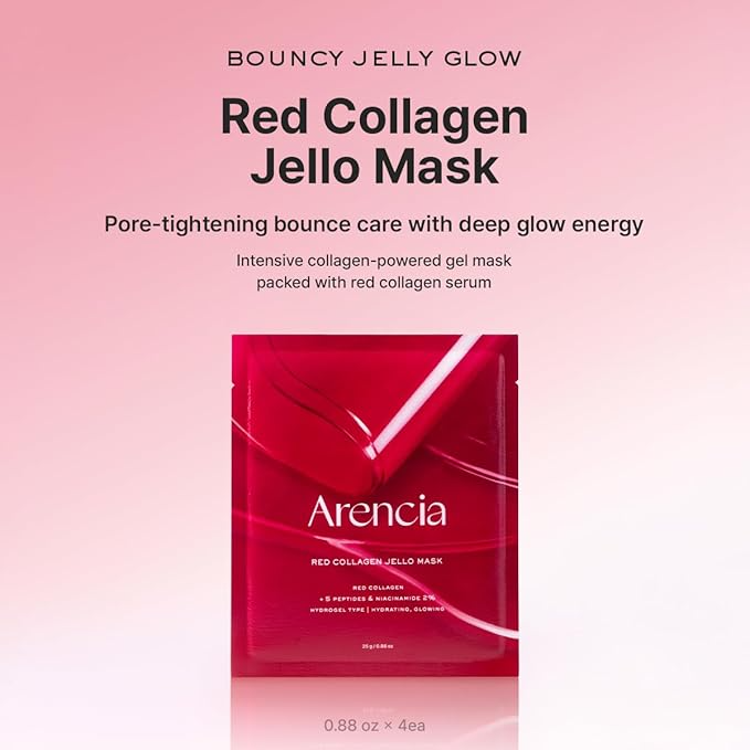 ARENCIA Red Collagen Jello Mask 25g