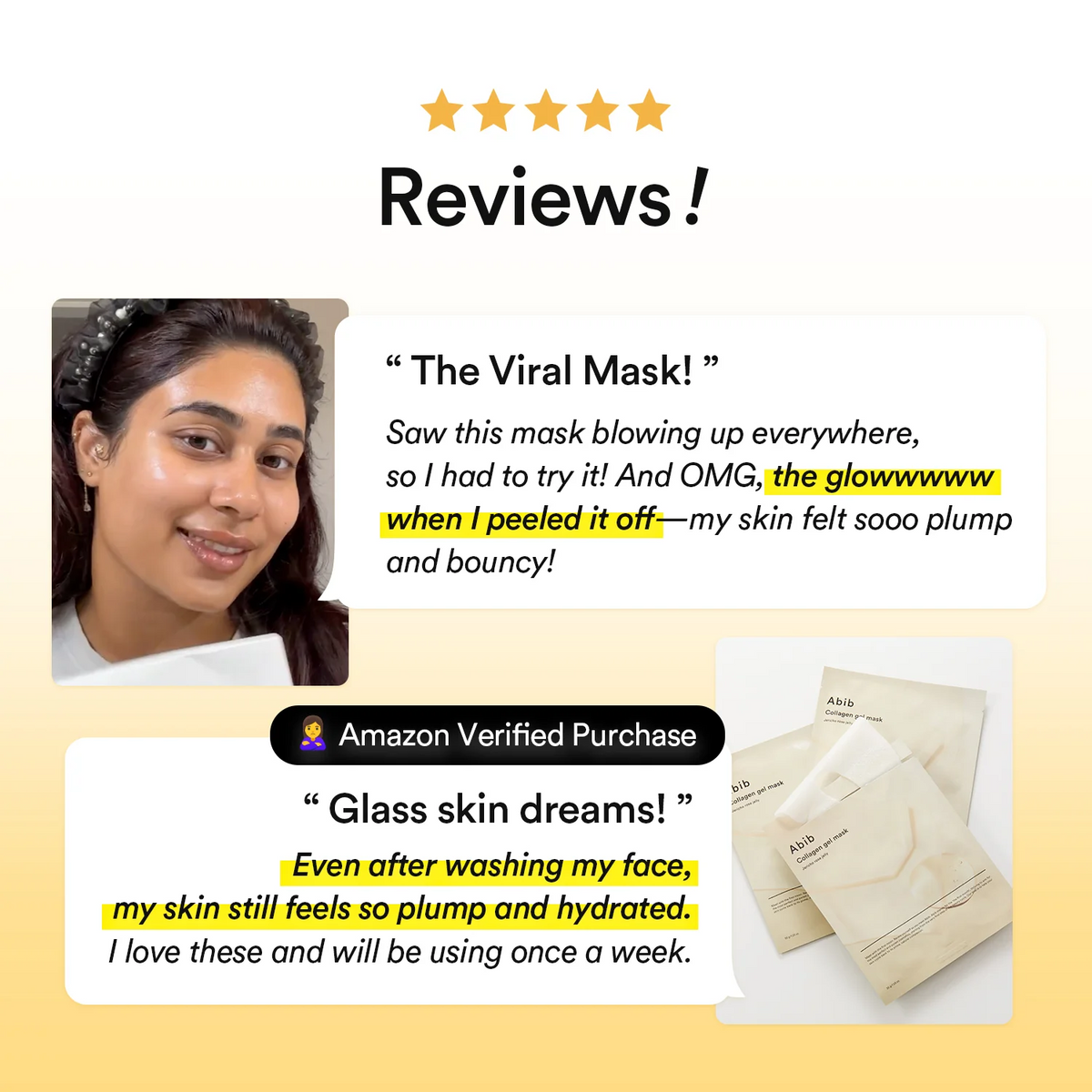 Abib Collagen Gel Mask Jericho Rose Jelly Abib
