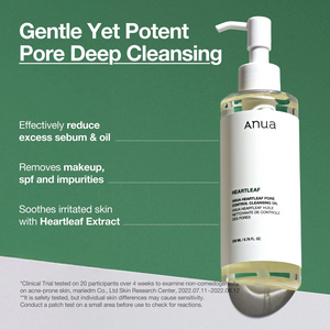 Anua Heartleaf Pore Control Cleansing Oil Anua