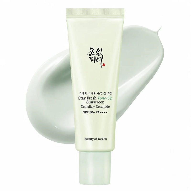 Beauty of Joseon – Green Stay Fresh Tone-Up Sunscreen Centella + ceramide SPF50+ PA++++ Beauty of Joseon
