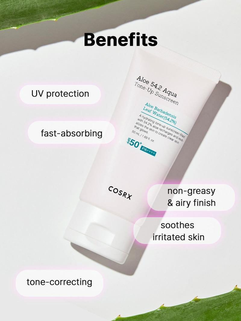 Cosrx Aloe 54.2 Aqua Tone Up Sunscreen