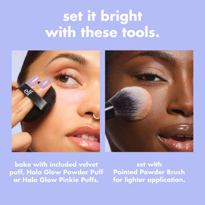 Elf Set It Bright Powder Quad ELF Cosmetics