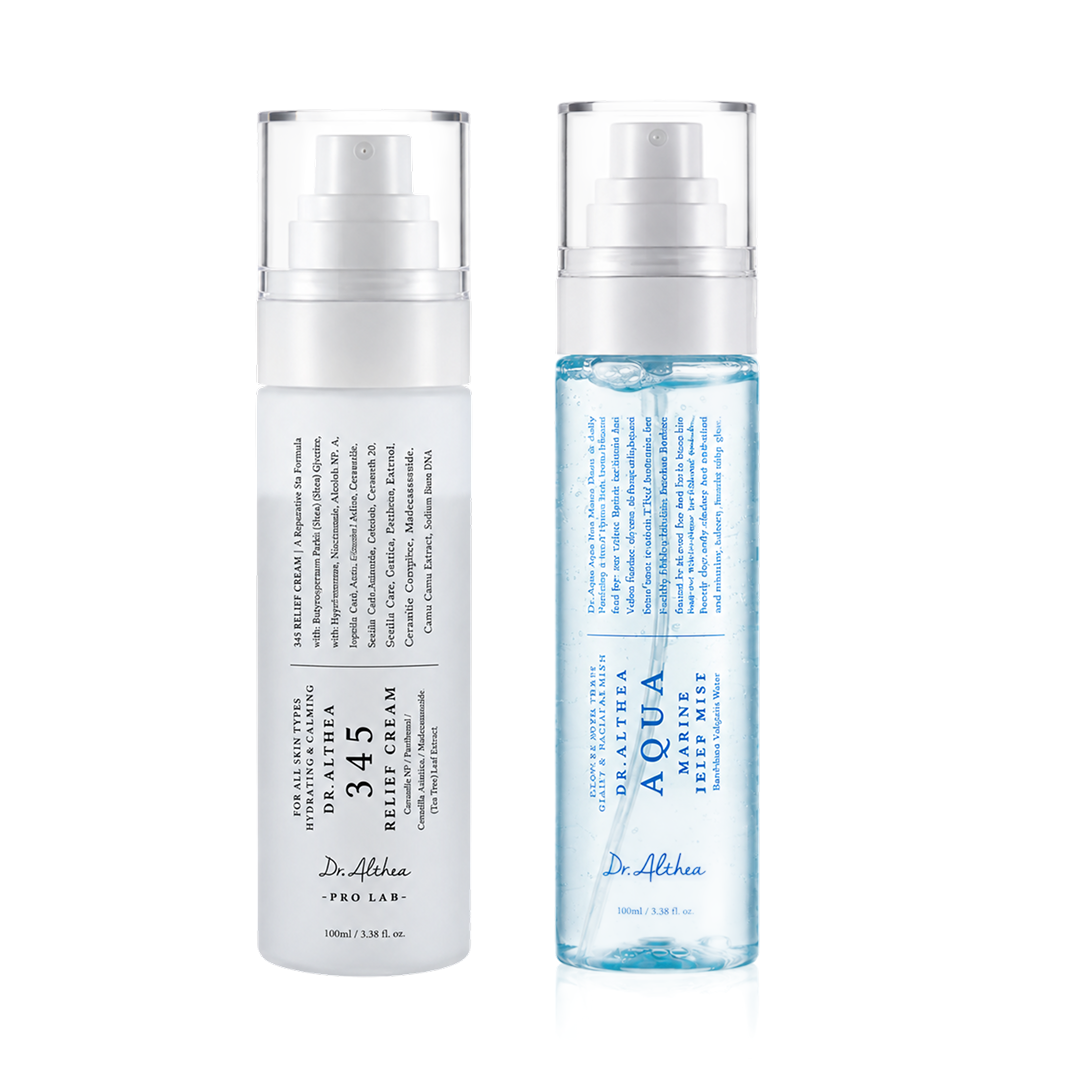 Dr Althea Aqua Marine & Rescue Mist Set (Jelly Mist 100ml & Rescue Mist 100ml)