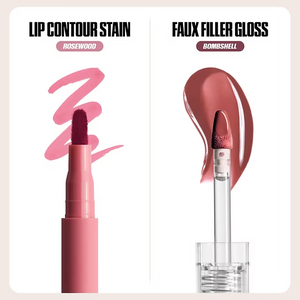 Huda Beauty - Make Out Sesh Lip Stain and Lip Gloss Duo Huda Beauty