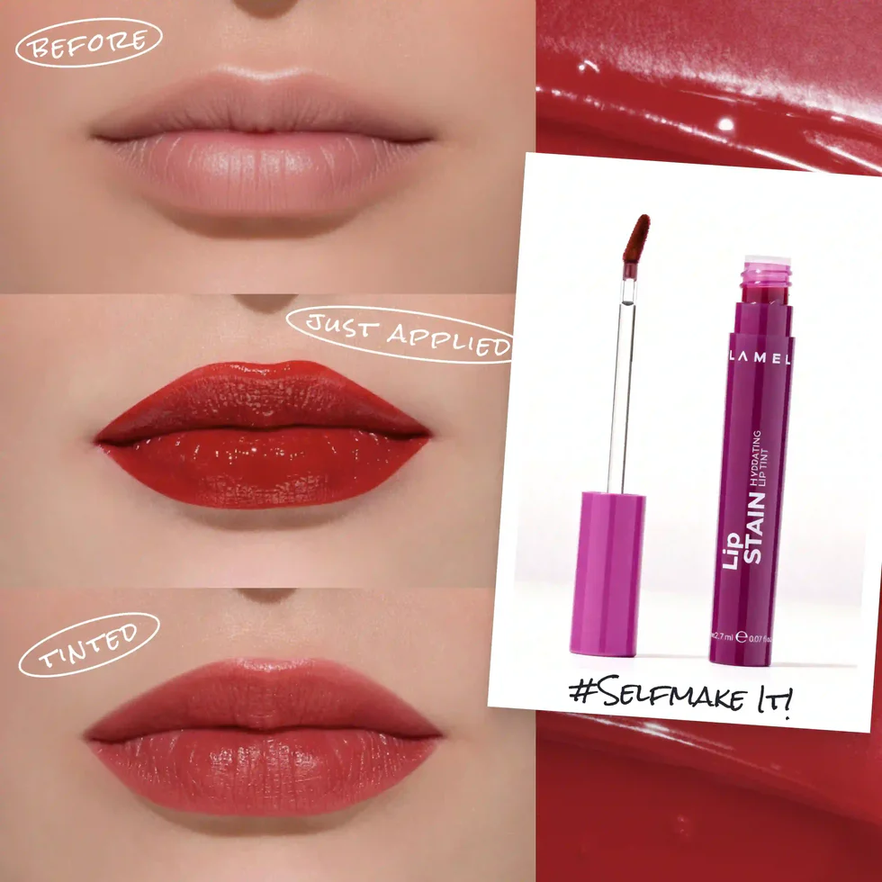 Lamel Lip Stain Hydrating Lip Tint - 03
