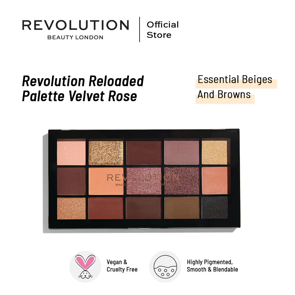 Makeup Revolution Re-Loaded Palette - Velvet Rose