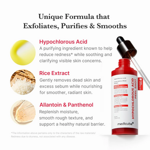 Medicube Hypochlorous Acid Rice Peel Shot Medicube