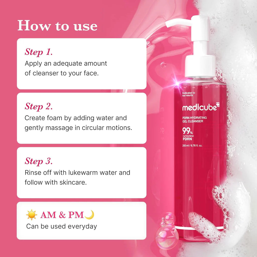 Medicube PDRN Hydrating Gel Cleanser Medicube