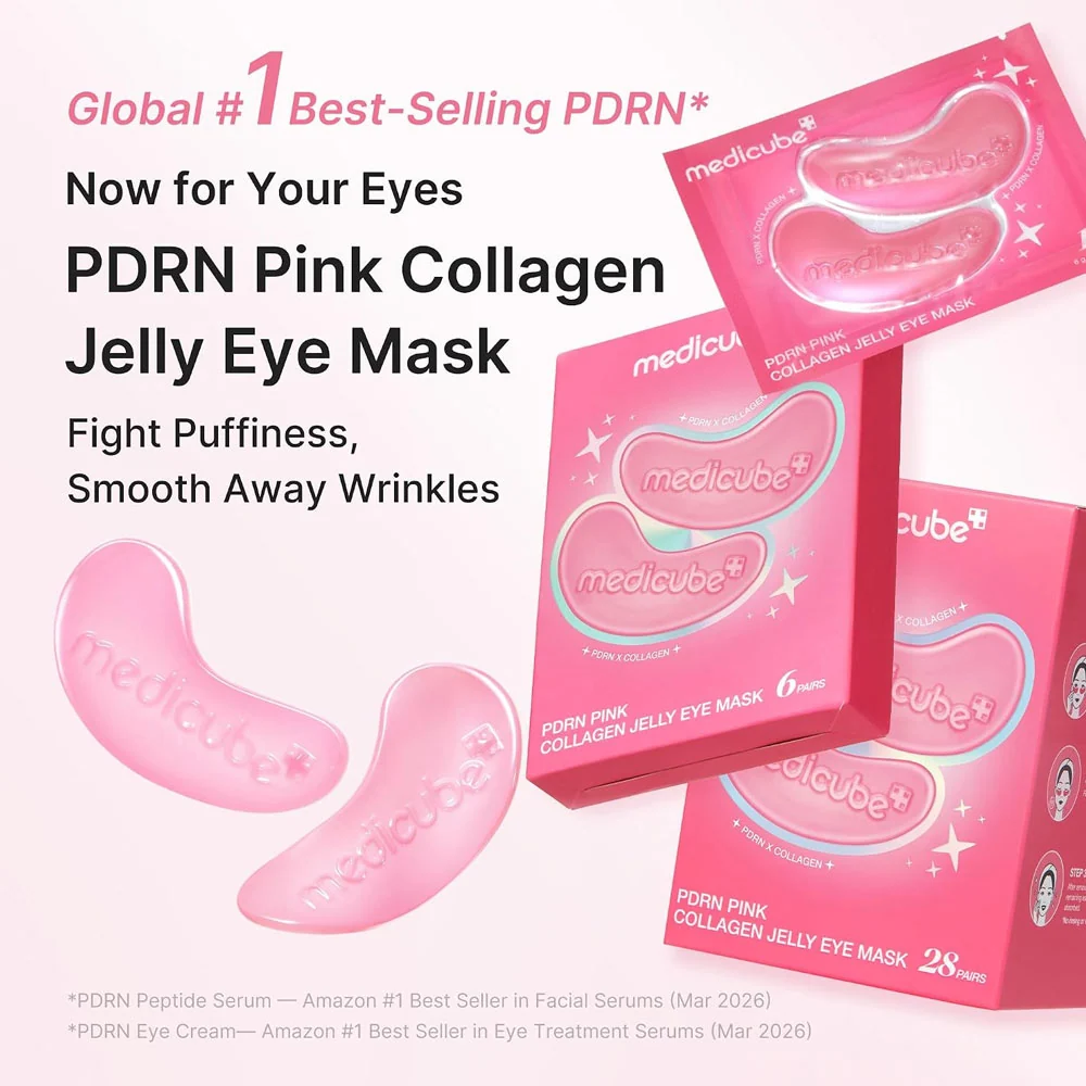 Medicube PDRN Pink Collagen Jelly Eye Mask - 1 Pair