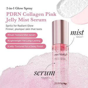 Medicube PDRN Pink Collagen Glow Jelly Mist Serum Medicube
