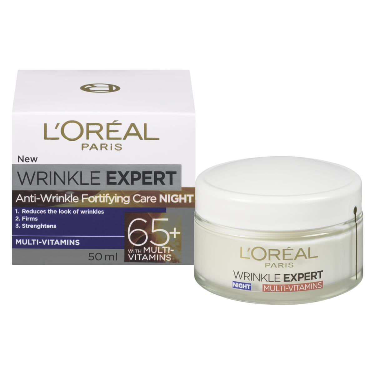 L’Oréal Paris Wrinkle Expert 65+ Multivitamins Fortifying Night Cream