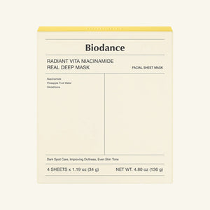 Biodance Radiant Vita Niacinamide Real Deep Mask Biodance