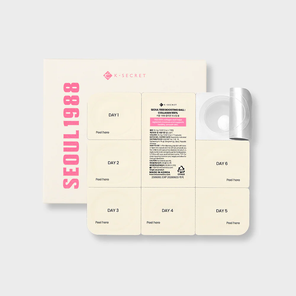 K-secret – Seoul 1988 Boosting Ball: Collagen 100%
