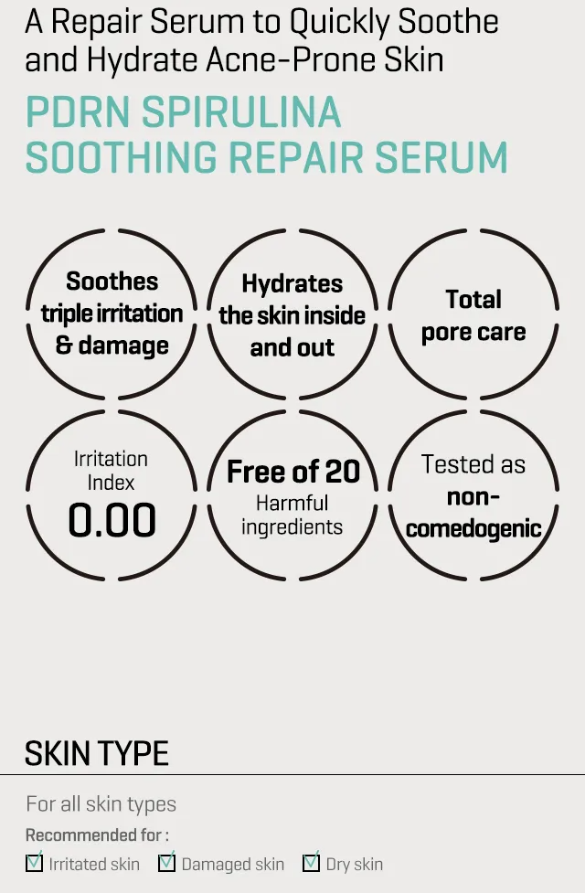 Some By Mi PDRN Spirulina Soothing Repair Serum