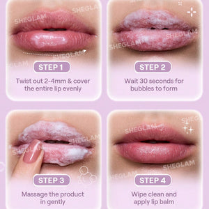SHEGLAM Bubble Buff Lip Scrub Sheglam