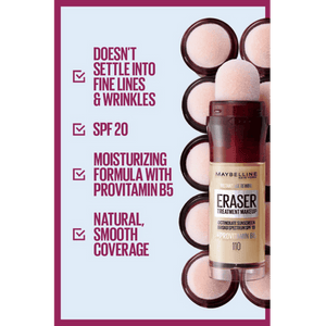Maybelline Instant Age Rewind Eraser Treatment Makeup 20ml - 300 Medium Beige Maybelline