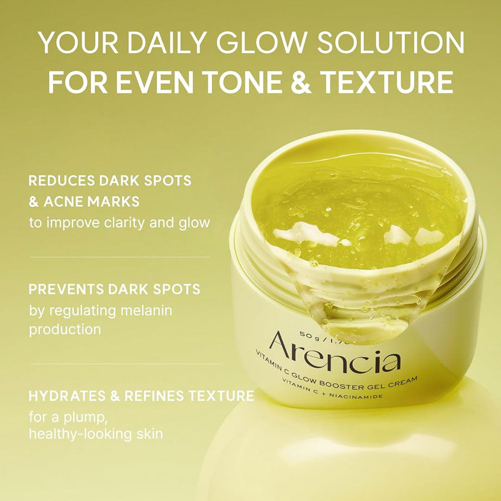 Arencia Vitamin C Glow Booster Gel Cream