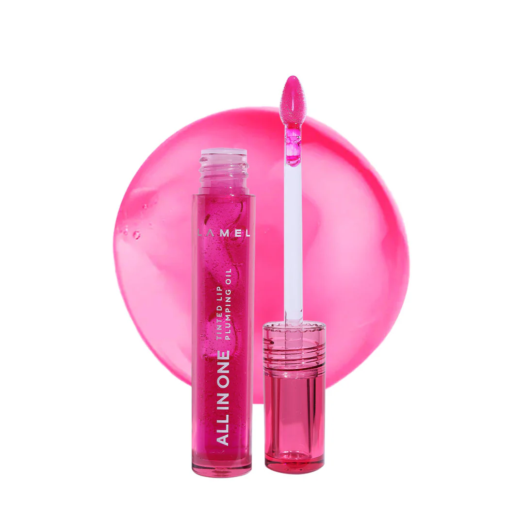 Lamel - All In One Lip Tinted Plumping Oil Lamel