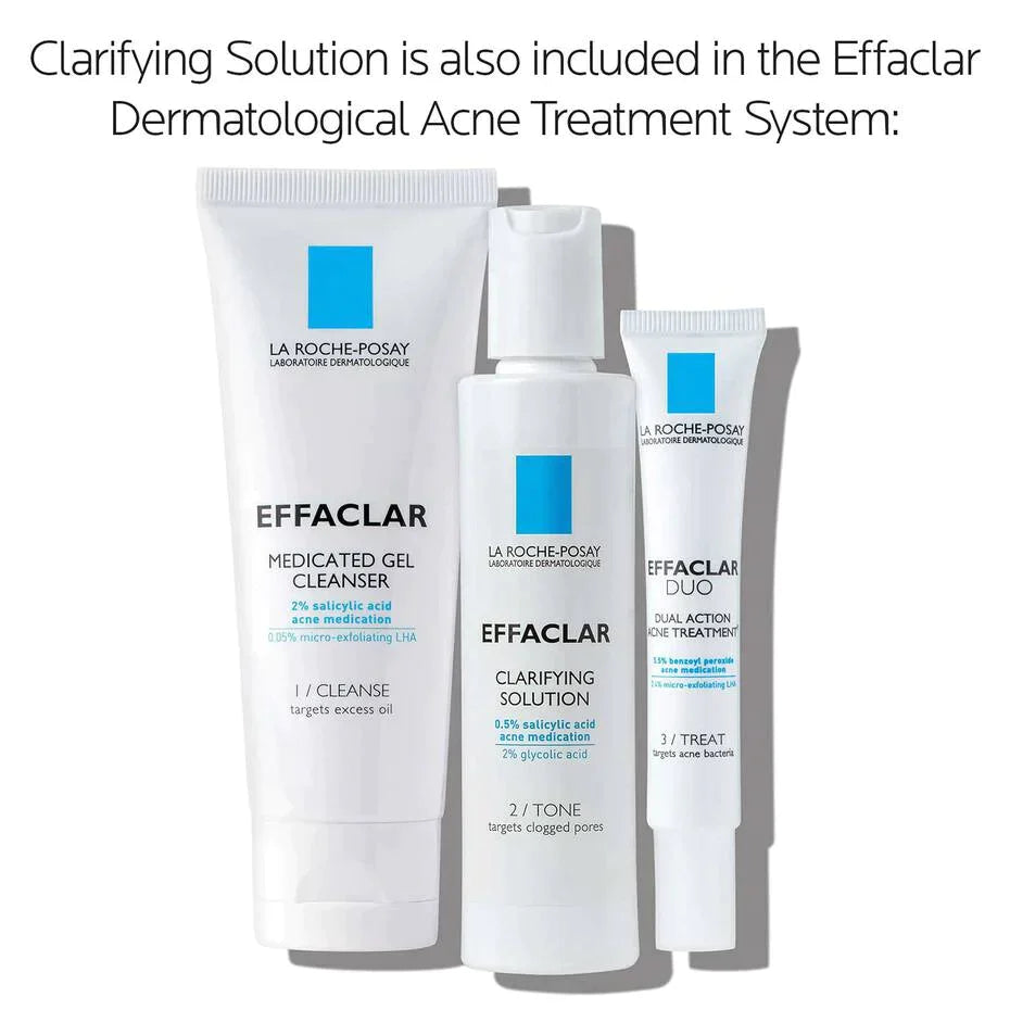 La Roche-Posay Effaclar Clarifying Solution Acne Toner (Exp 10/2025)