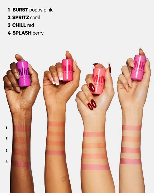 Milk Makeup Cooling Water Jelly Tint sheer lip + cheek stain Milk Makeup