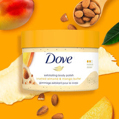 Dove Body Polish Crushed Almond & Mango Butter 298Gm