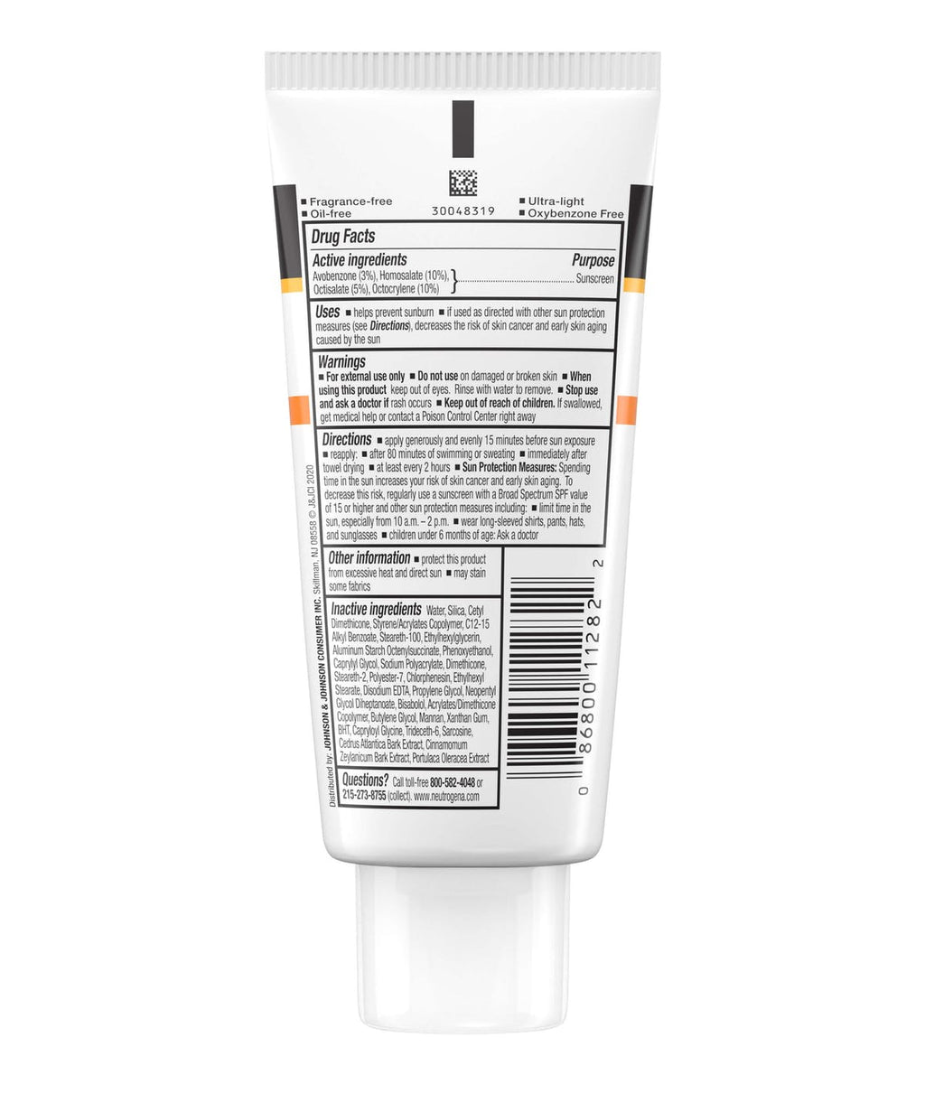 Neutrogena Clear Face Breakout Free Sunscreen SPF 50 Neutrogena