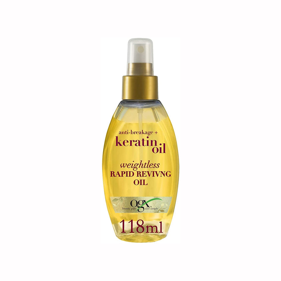KERATIN OIL INSTANT REPAIR WEIGHTLESS REVIVING OIL Ogx Beauty