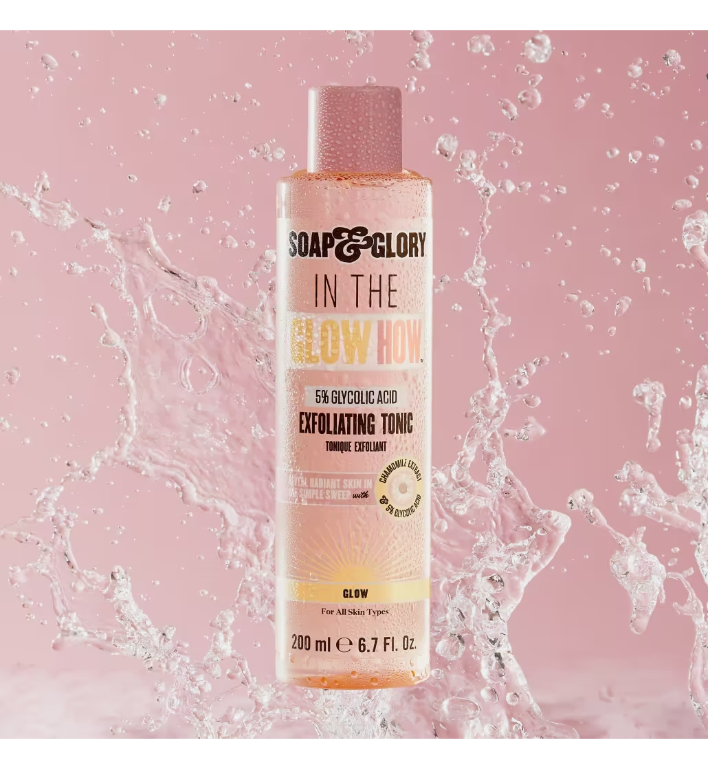 Soap & Glory In The Glow How 5% Glycolic Acid Exfoliating Tonic Soap & Glory