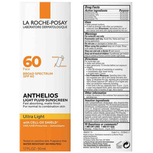 La Roche-Posay Anthelios Ultra Light Fluid Sunscreen SPF 60 La Roche-Posay