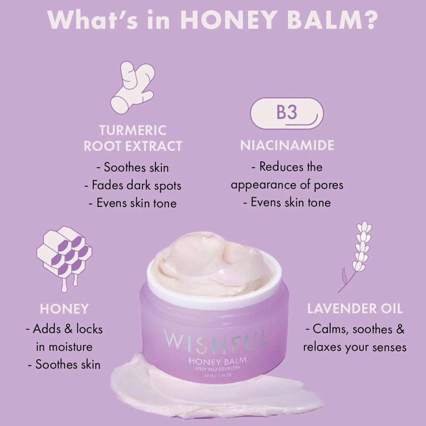 Wishful Honey Balm Niacinamide Jelly Moisturizer