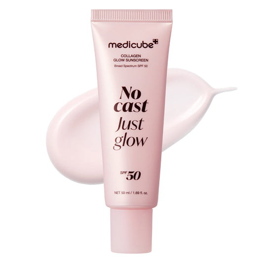 Medicube Sunscreen No Cast Just Glow Collagen SPF 50+ PA++++