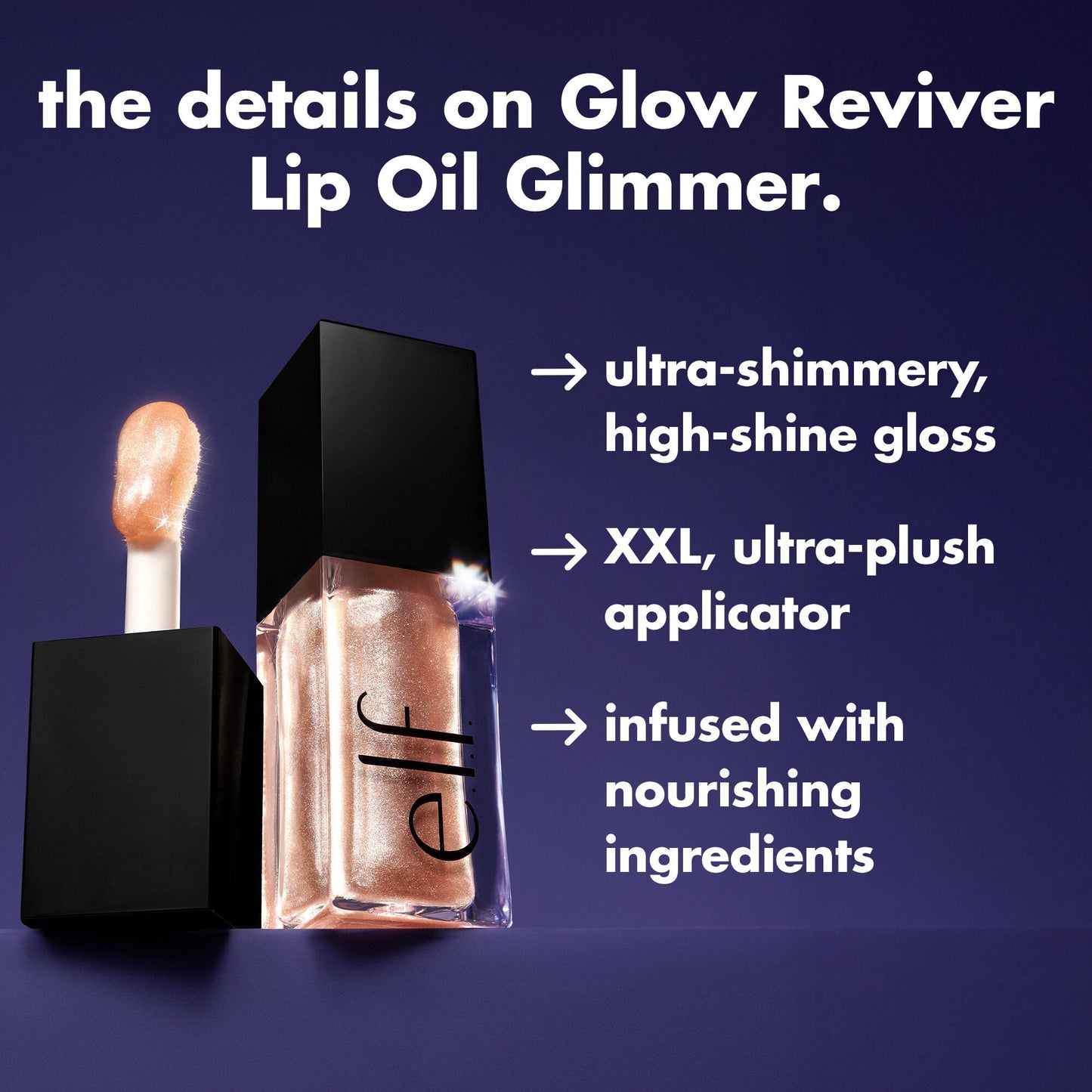 Elf Glow Reviver Lip Oil Glimmer