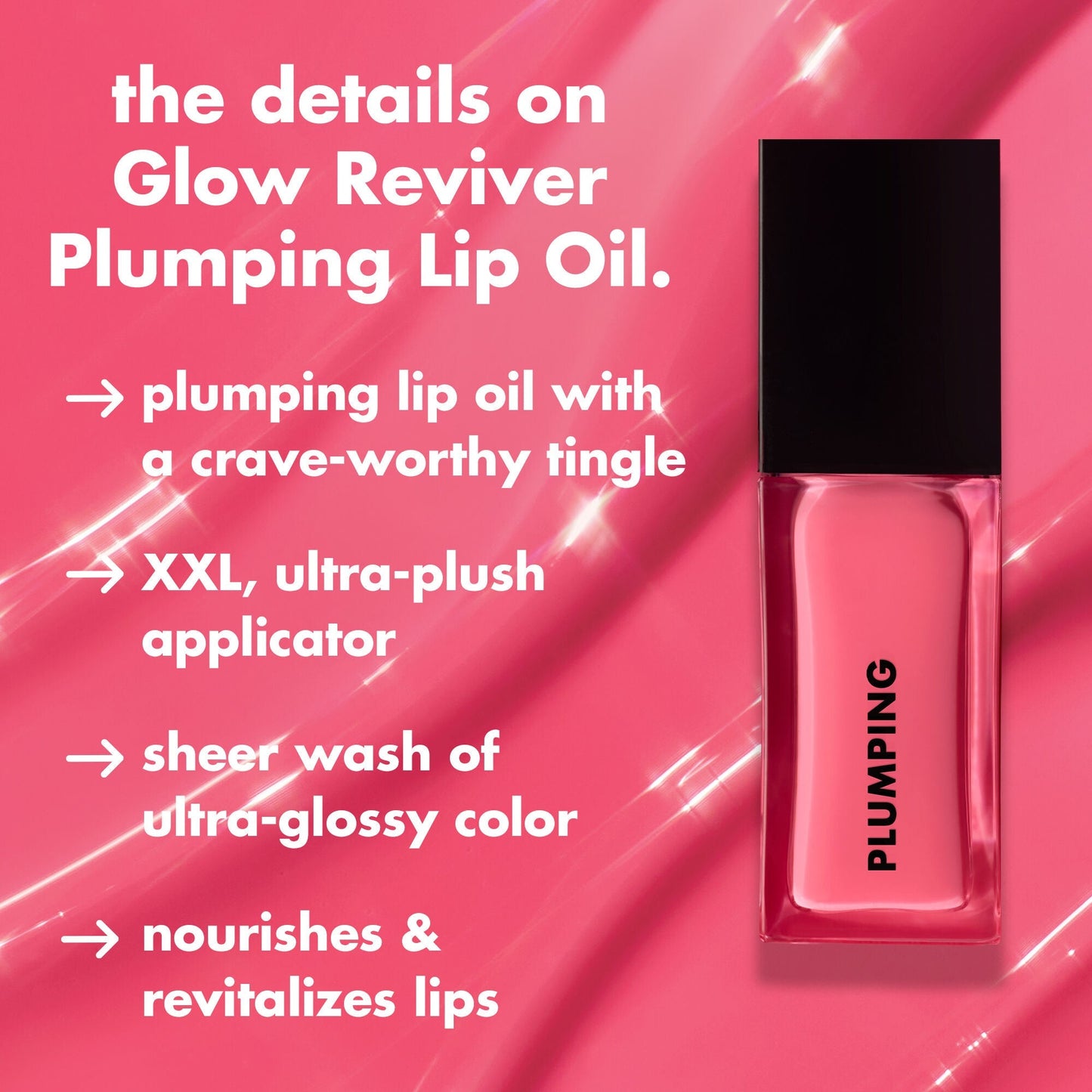 Elf Glow Reviver Plumping Lip Oil