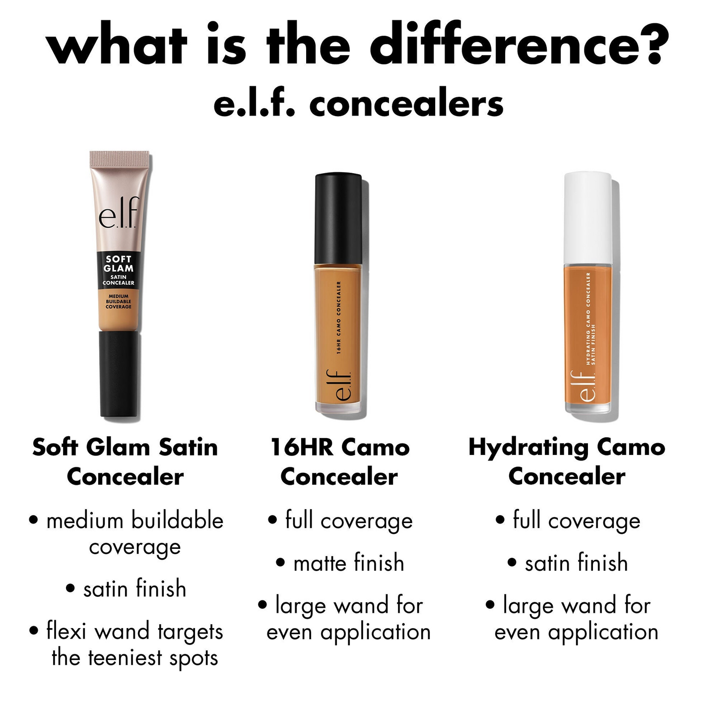 ELF - Soft Glam Satin Concealer