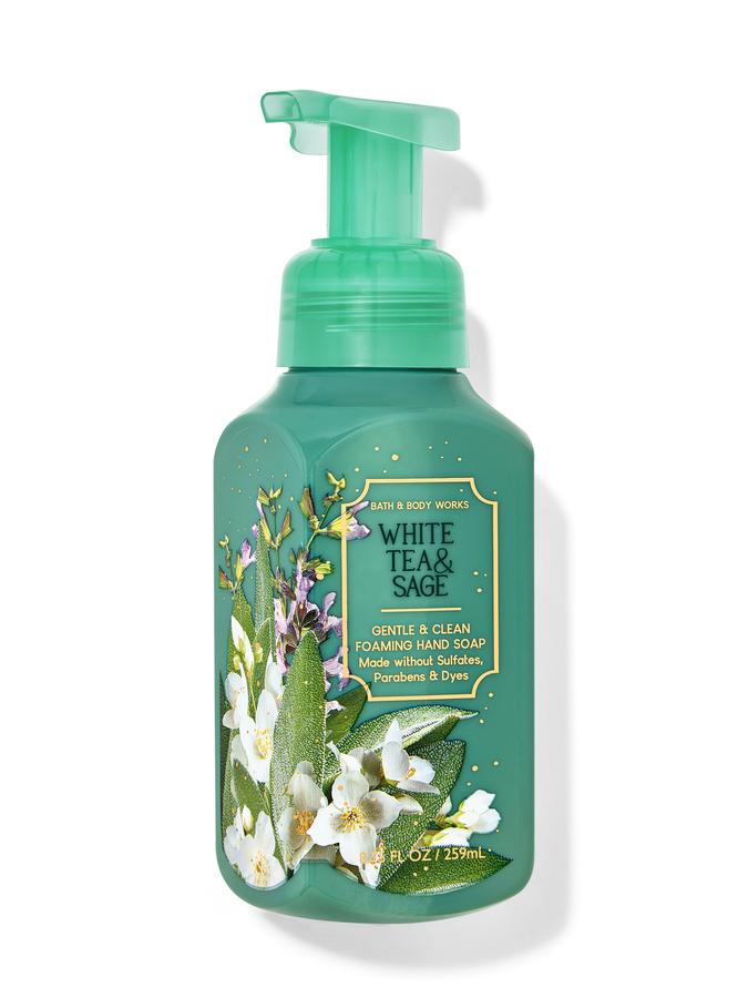Bath & Body Works - White Tea & Sage Gentle & Clean Foaming Hand Soap