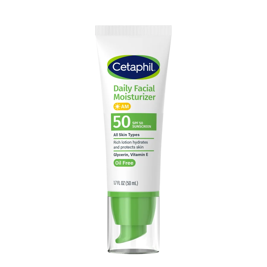 Cetaphil Daily Facial Moisturizer with Sunscreen SPF 50+