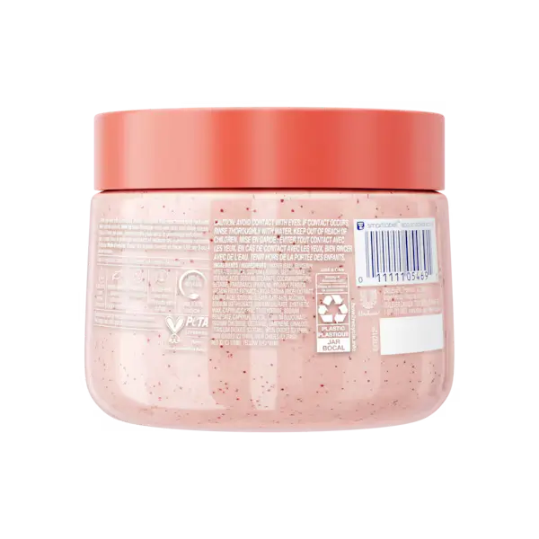 White Peach & Crushed Rice Body Scrub Dove