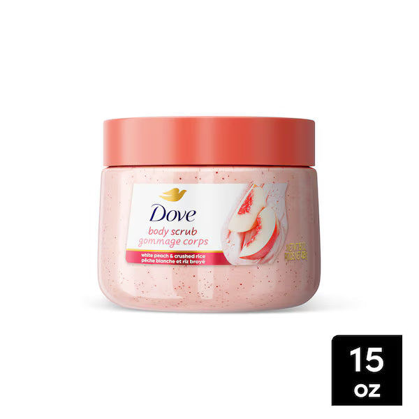White Peach & Crushed Rice Body Scrub