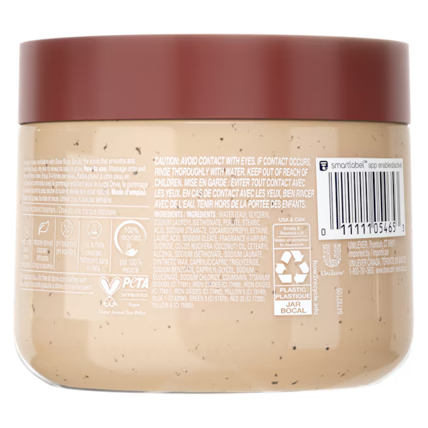 Dove Brown Sugar & Coconut Butter Body Scrub
