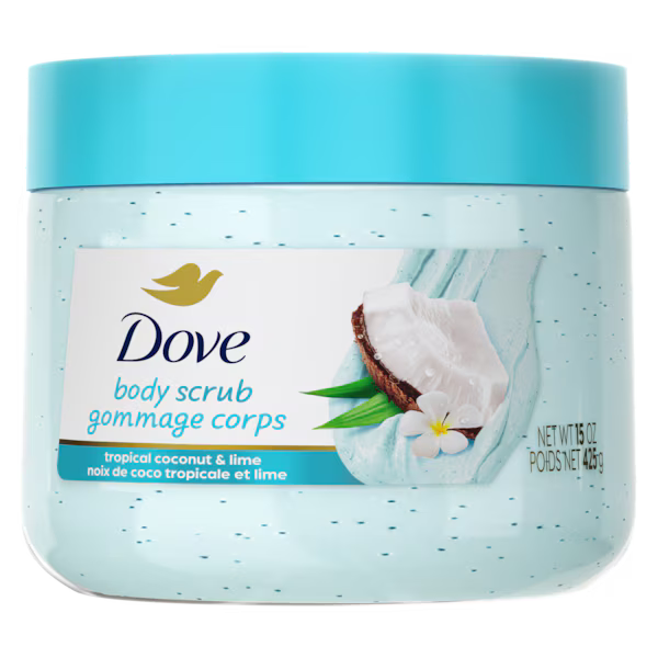 Dove Tropical Coconut & Lime Body Scrub