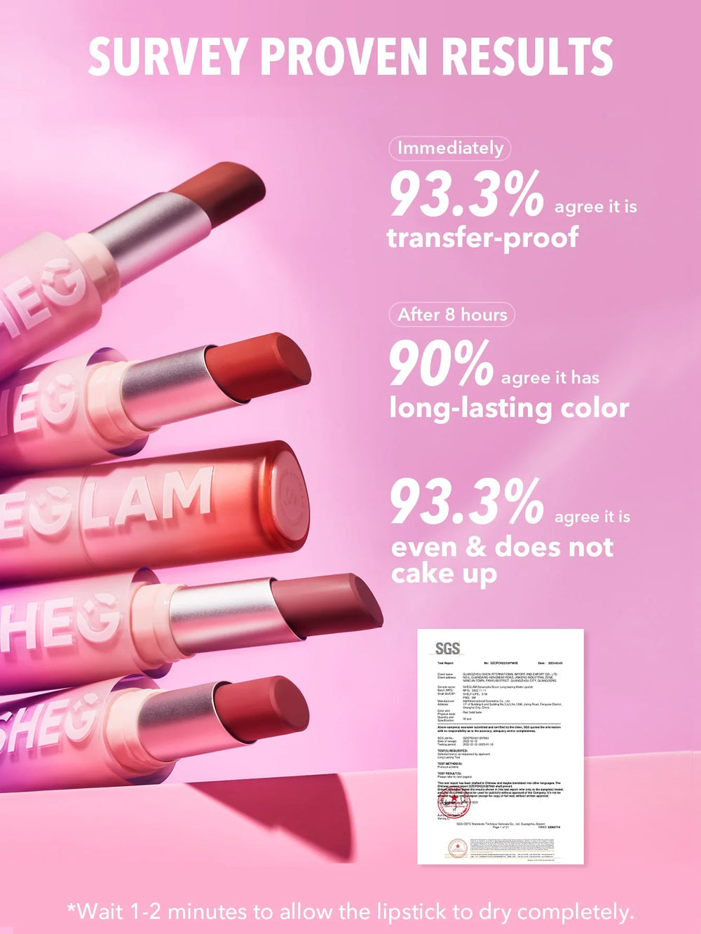 SHEGLAM Dynamatte Boom Long-lasting Matte Lipstick Sheglam