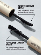 Shegalm All-In-One Volume & Length Mascara - Washable Black