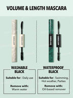 Shegalm All-In-One Volume & Length Mascara - Waterproof Black