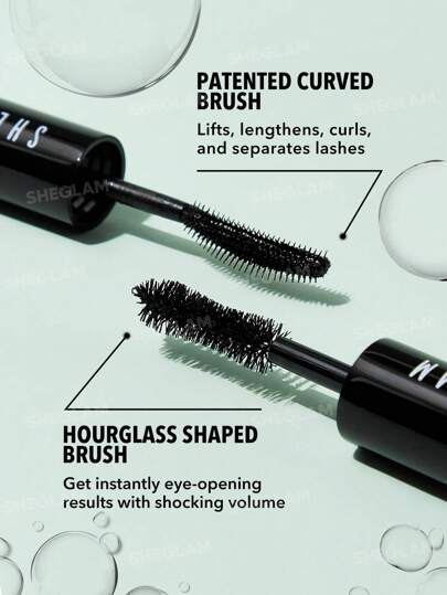 Shegalm All-In-One Volume & Length Mascara - Waterproof Black