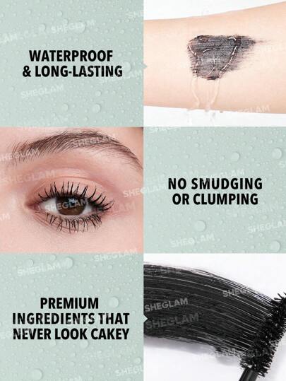 Shegalm All-In-One Volume & Length Mascara - Waterproof Black