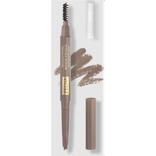 Zeena  Sculpting Brow Pencil Waterproof - Ash 010