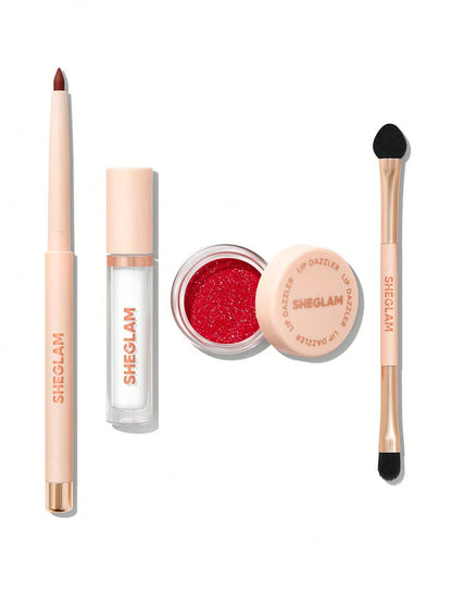 SHEGLAM Lip Dazzler Glitter Kit