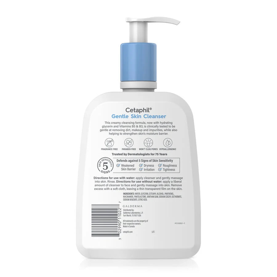 Cetaphil Gentle Skin Cleanser for Normal to Dry Sensitive Skin